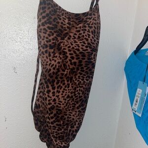 Leopard Print Sleeveless Top